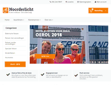Tablet Screenshot of fietsverhuur-terschelling.nl
